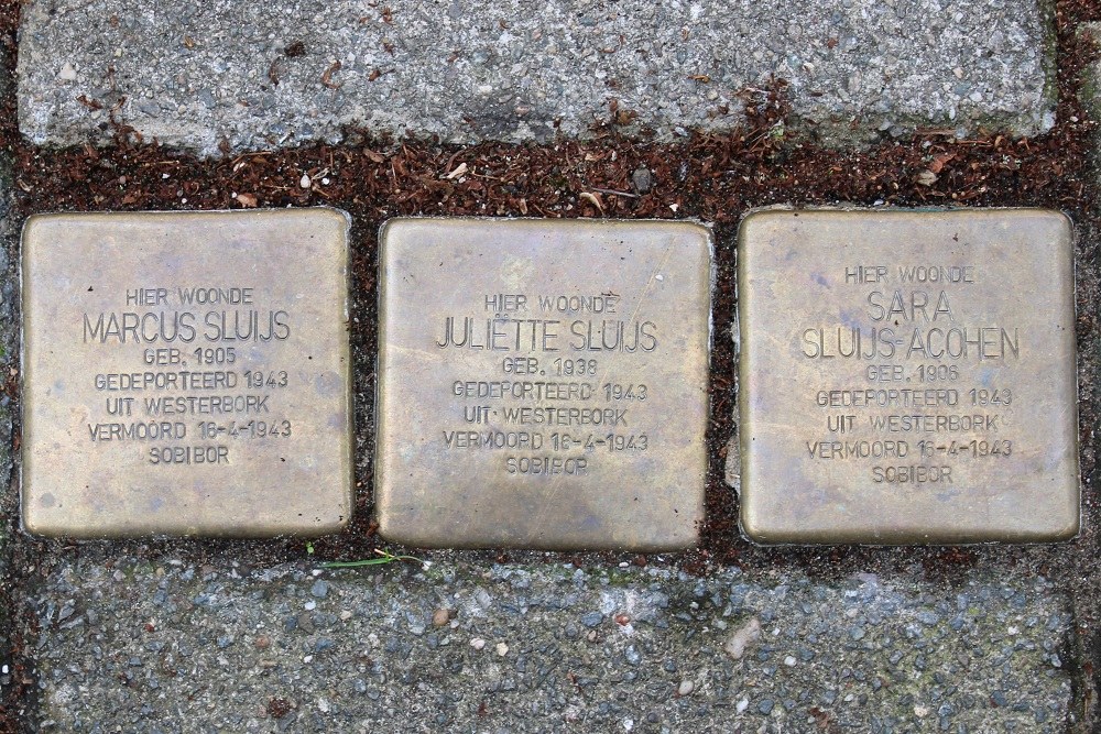 Stolpersteine Waverstraat 79-1