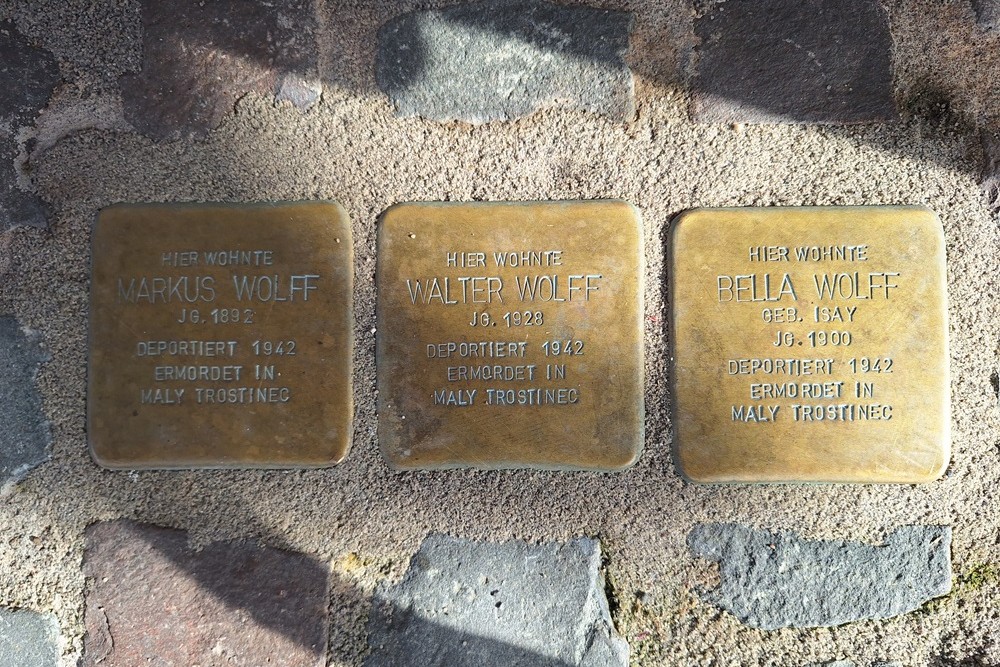 Stolpersteine Markt 1