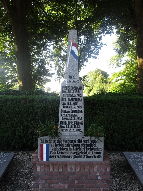 Dutch Resistance Monument Zwammerdam #2