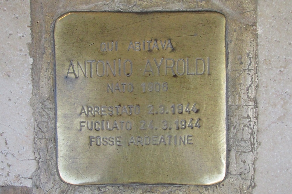 Stolperstein Corso Camillo Benso Cavour 52