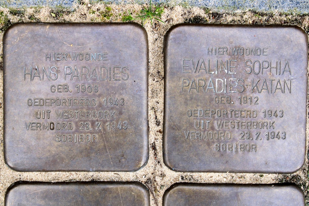 Stolpersteine Kortrijksestraat 41 #2