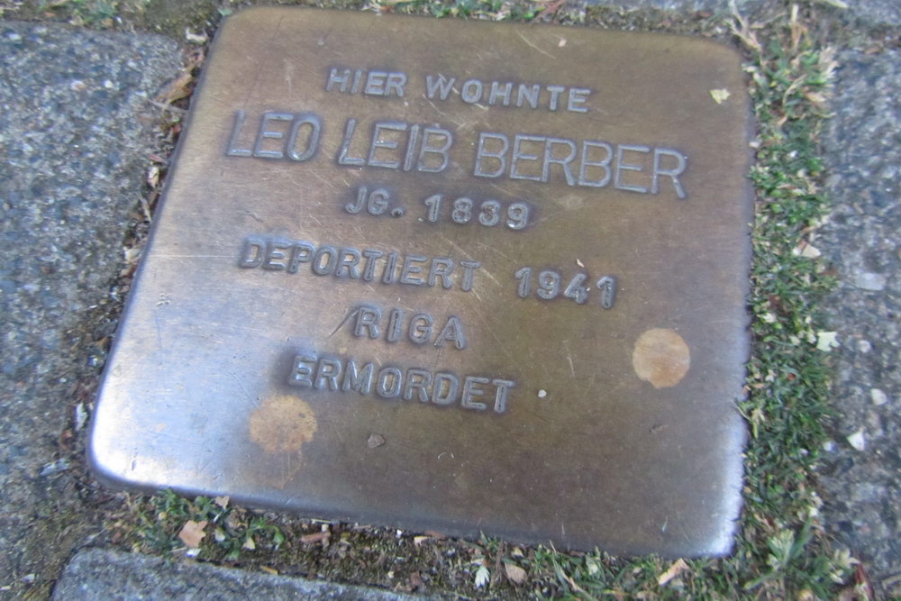 Stolperstein Silvanstraße 11 #1