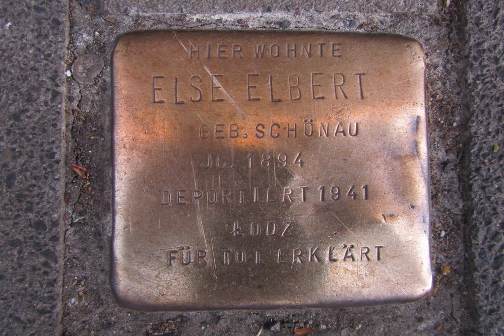 Stolpersteine Bachemer Strae 10 #4