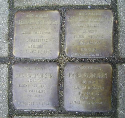 Stolpersteine Bahnhofstrae 20 #1