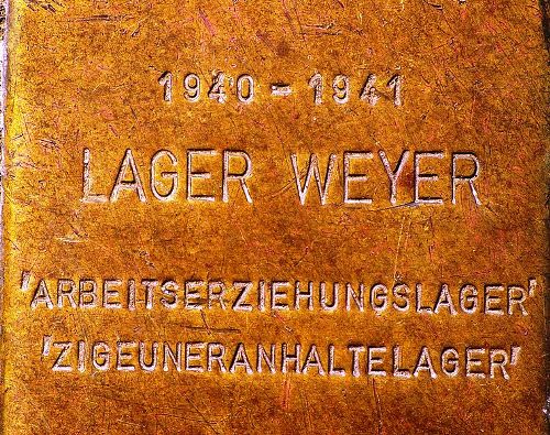 Stolpersteine Lager Weyer #1