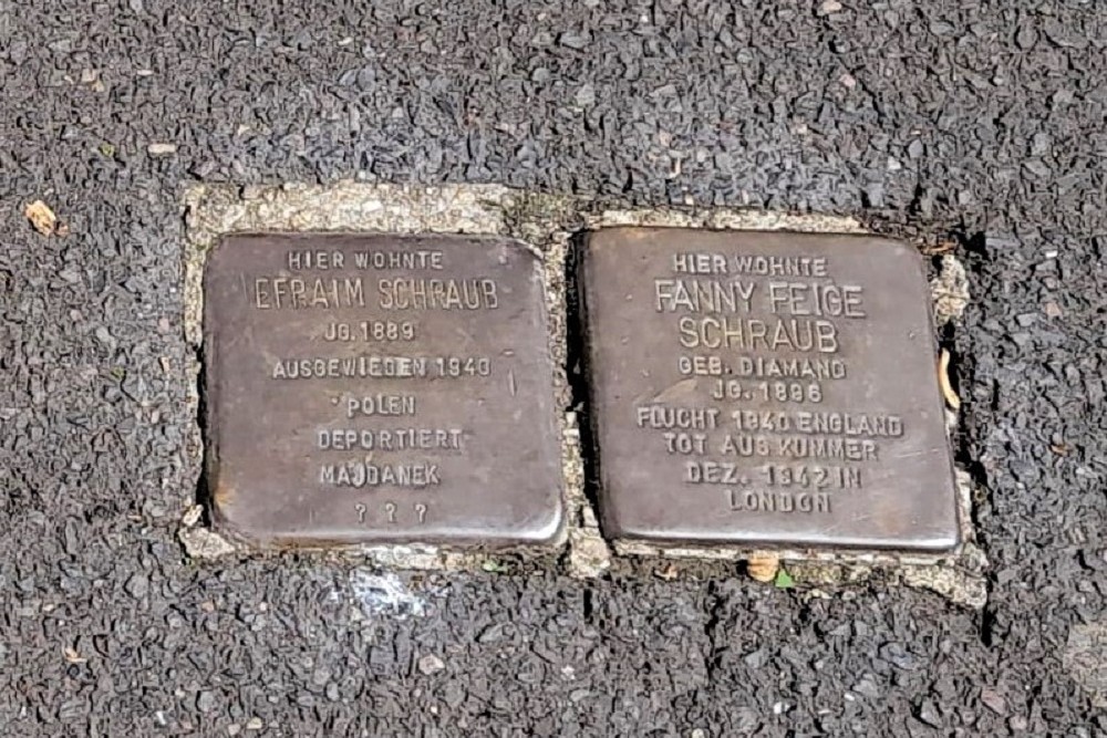 Stumbling Stones Zuckerbergstraße 16 #4