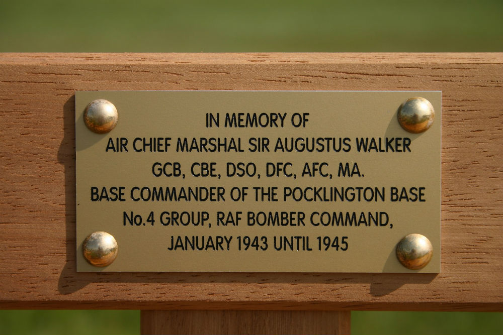 Memorial and Seat RAF Pocklington #2