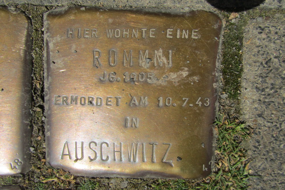 Stolpersteine Senefelder Strae 72 #2