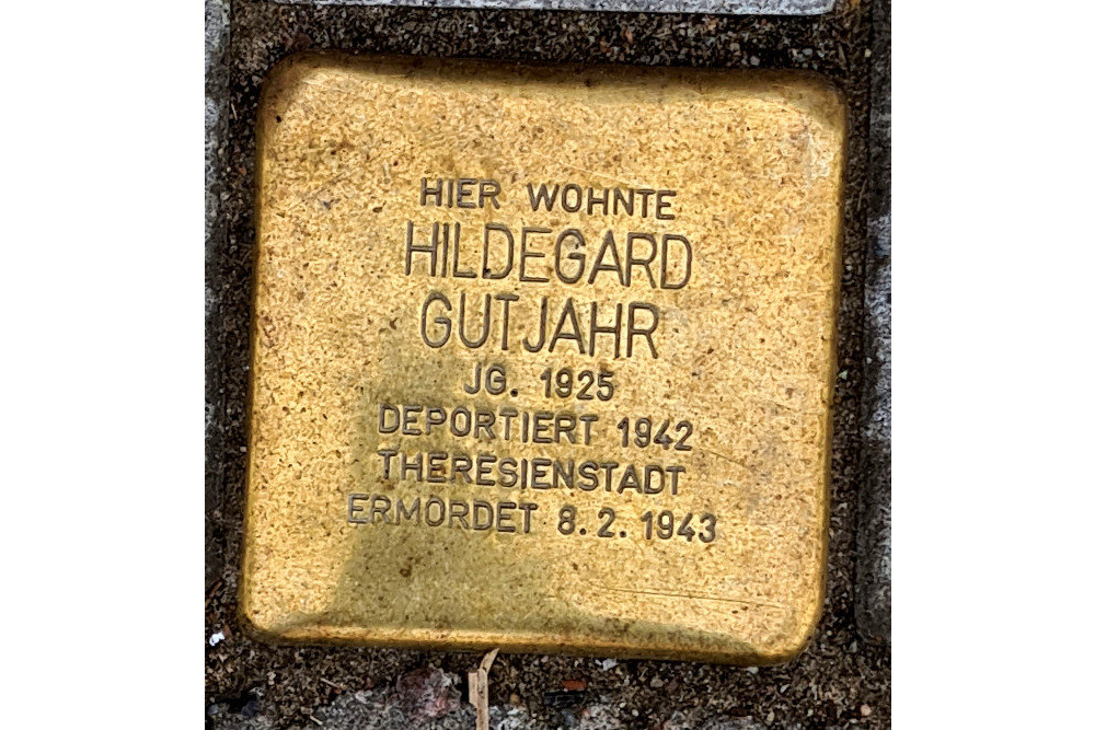 Stumbling Stone Wohldorfer Straße 14