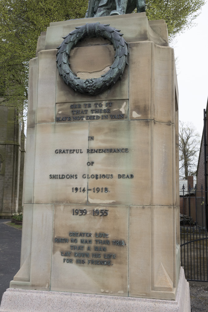 Oorlogsmonument Shildon #2