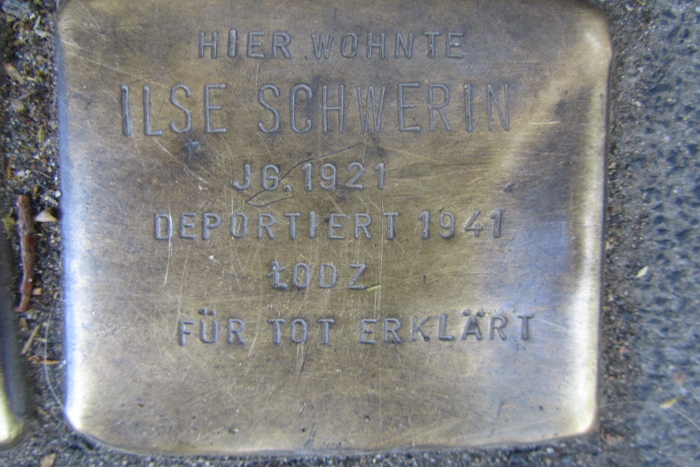 Stolpersteine Sudermanstrae 1 #2