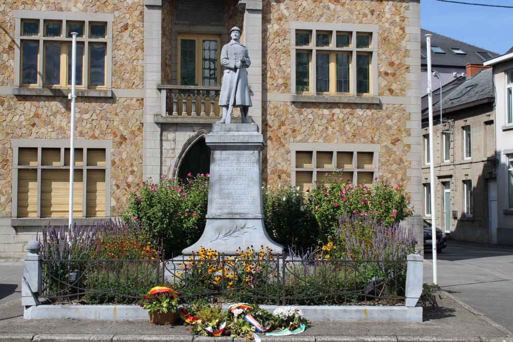 Oorlogsmonument Ham-sur-Heure