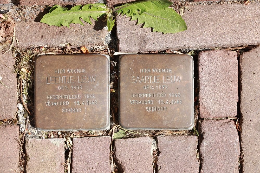 Stolperstein Oude Zijds Burgwal 44 #1