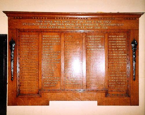 Rathfarnham War Memorial Hall #1