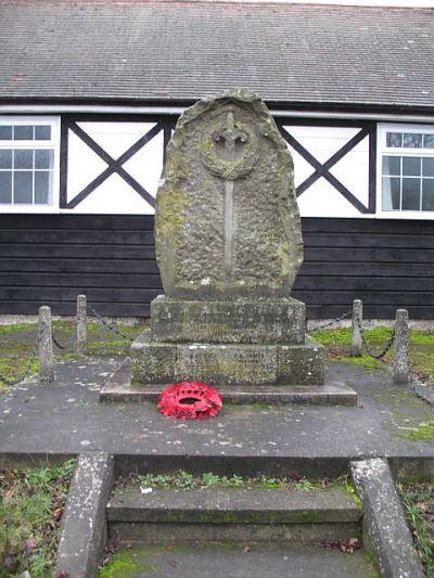 Oorlogsmonument Ashford Carbonell