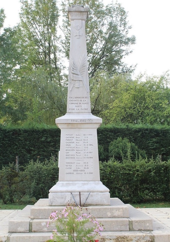 Oorlogsmonument Nance #1