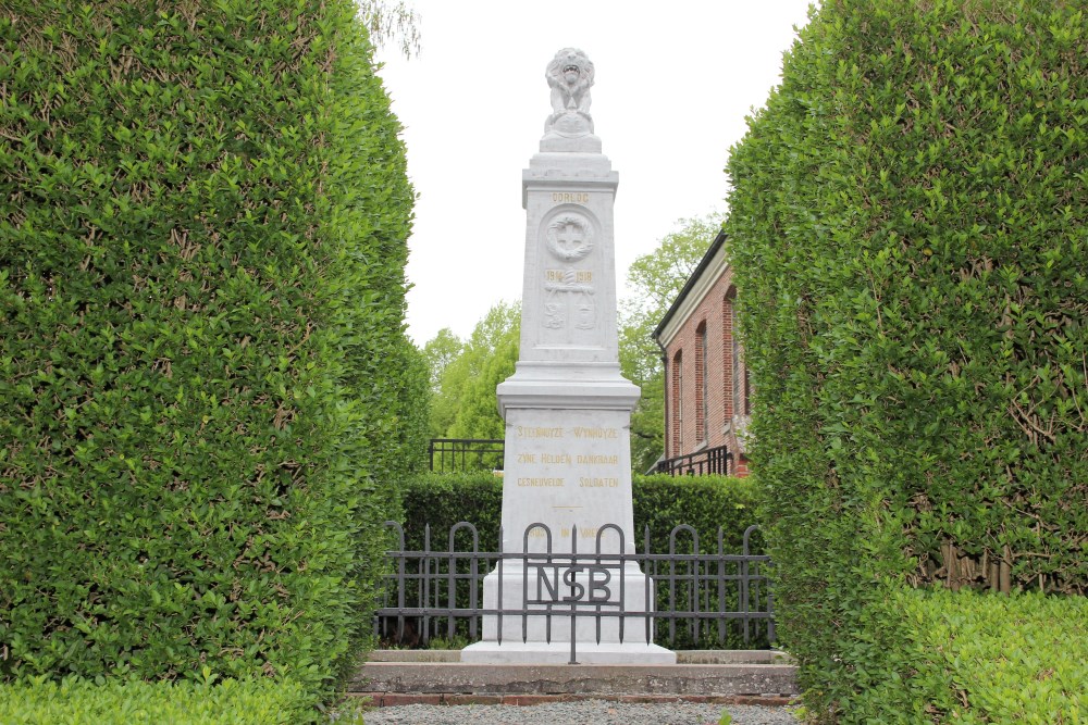 Oorlogsmonument Steenhuize-Wijnhuize #1