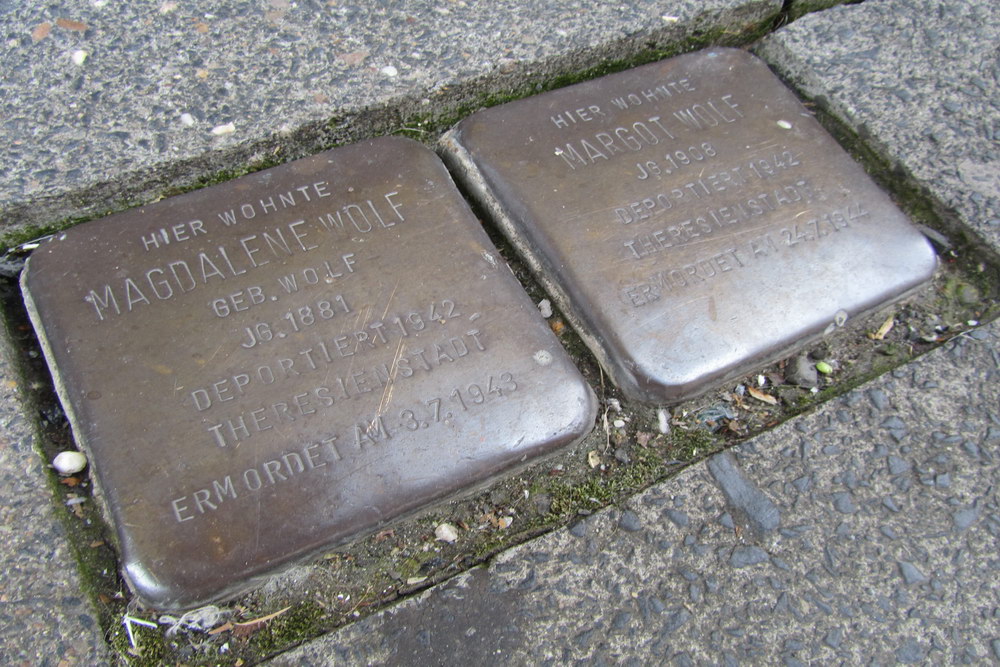 Stolpersteine Palmstrae 20