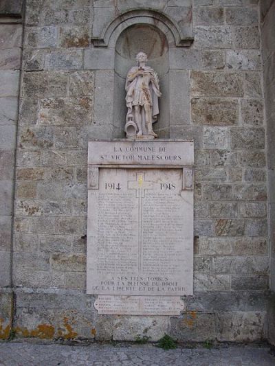 War Memorial Saint-Victor-Malescours
