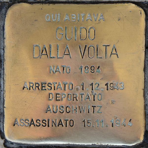 Stolpersteine Piazza della Vittoria 11 #2