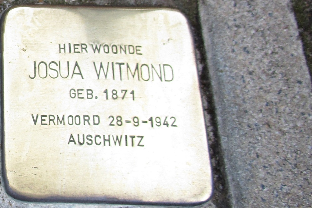 Stolpersteine Cornelis Springerstraat 16-I #3