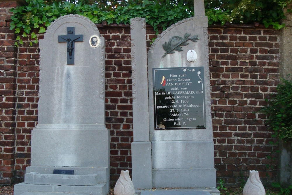 Belgische Oorlogsgraven Iddergem
