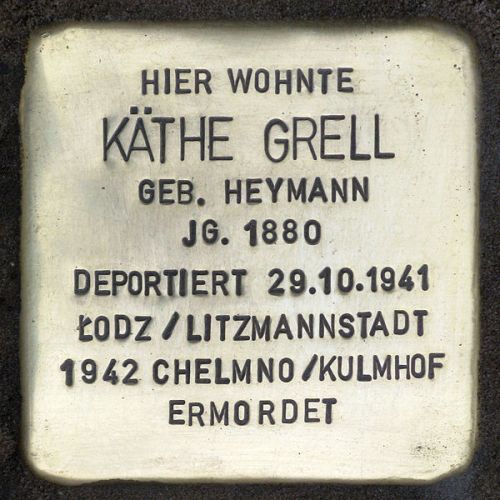 Stolperstein Mittenwalder Strae 33