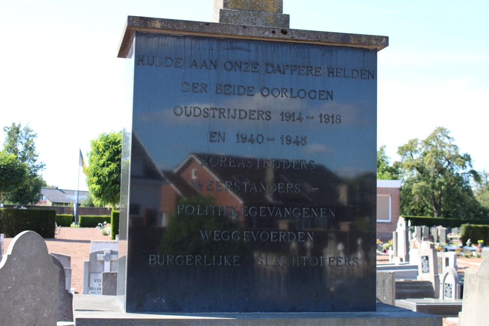 Oorlogsmonument Begraafplaats Veldwezelt	 #2