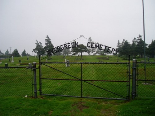 Commonwealth War Graves Evergreen Cemetery