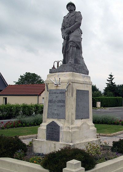 Oorlogsmonument Brissay-Choigny