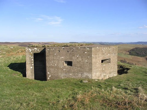 Lozenge Pillbox Bewick Hill