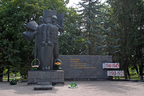 Mass Grave Soviet Soldiers Tulchin #2