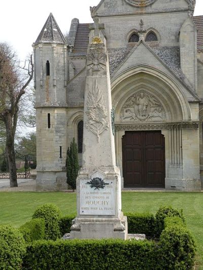 Oorlogsmonument Mouchy-le-Chtel