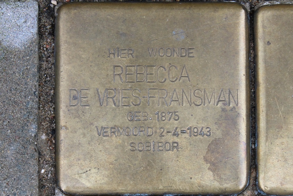 Stolpersteine Tolstraat 25 #2