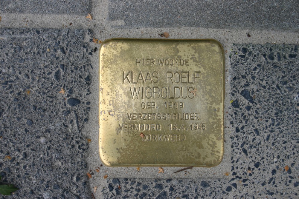 Stumbling Stone Herman Colleniusstraat 58 #1