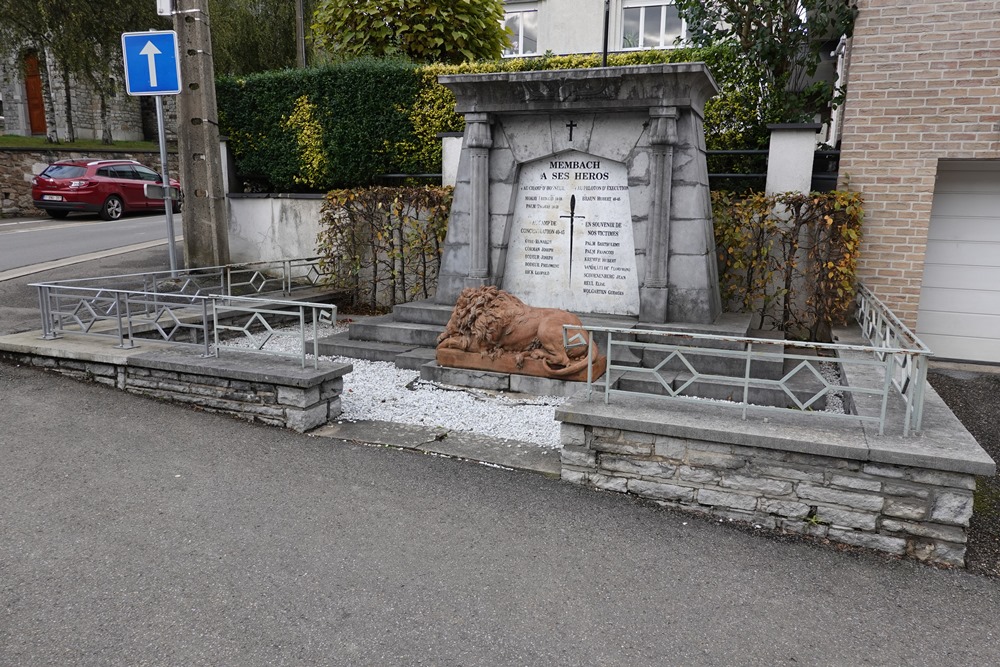 Oorlogsmonument Membach #1