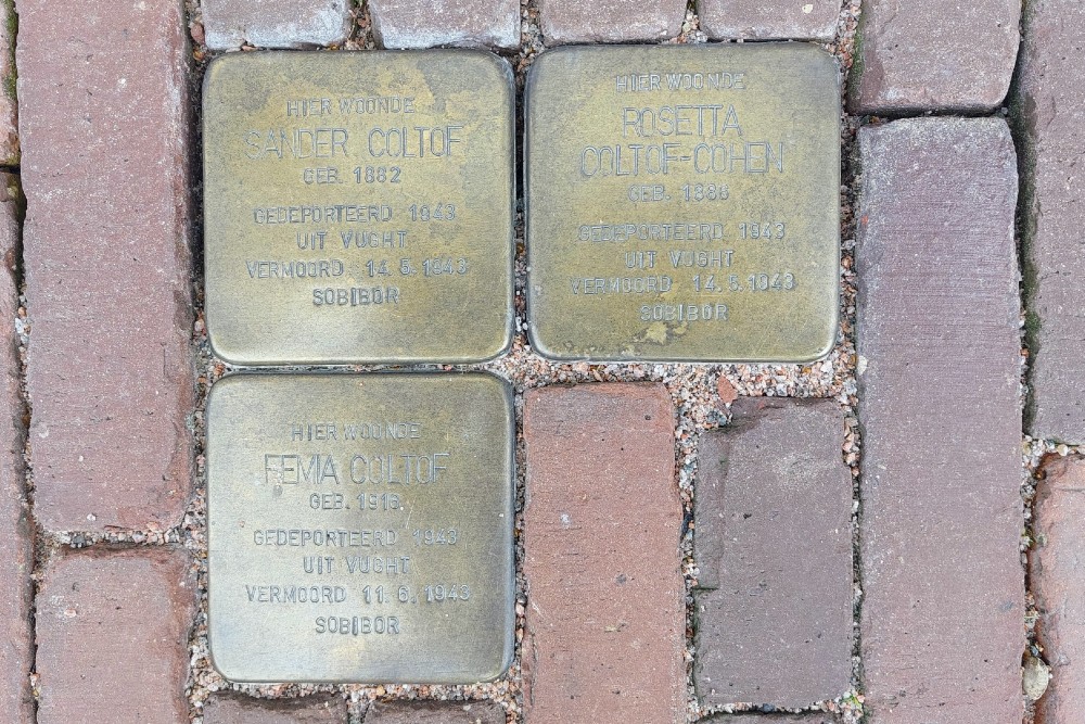 Stolpersteine Kloosterstraat 3 #3