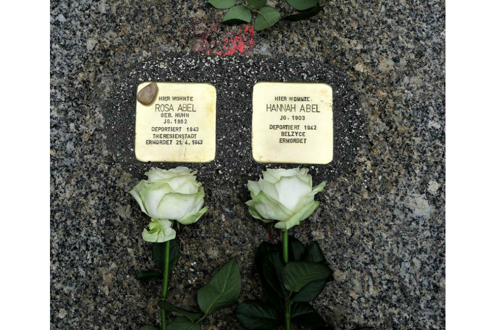 Stolpersteine Andréstraße 11 #1
