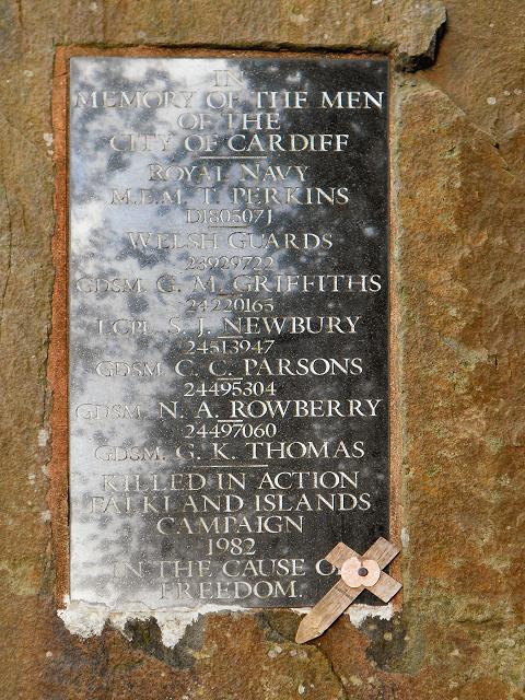 Falklands War Memorial Cardiff #2