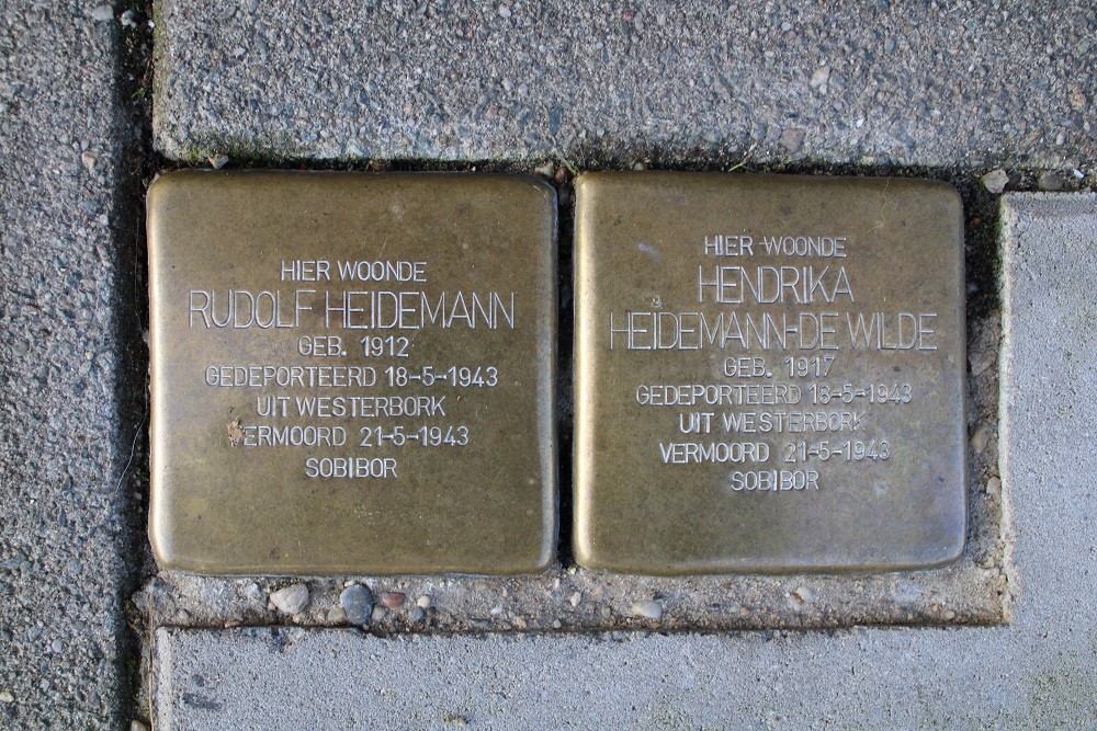 Stolpersteine Eemsstraat 36, #1
