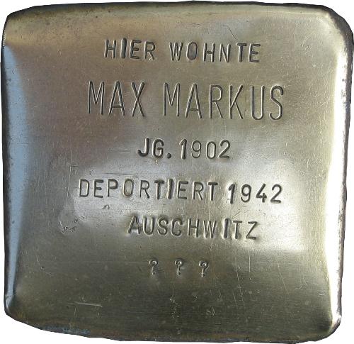 Stolpersteine Rathausstraße 5 #2