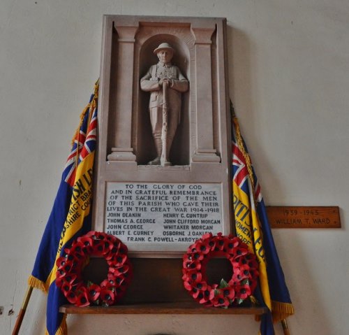 Oorlogsmonument St. James Church