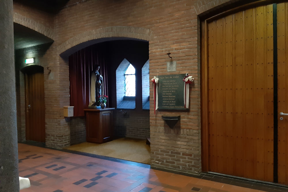 Memorial in the H. Heart of Jesus Church