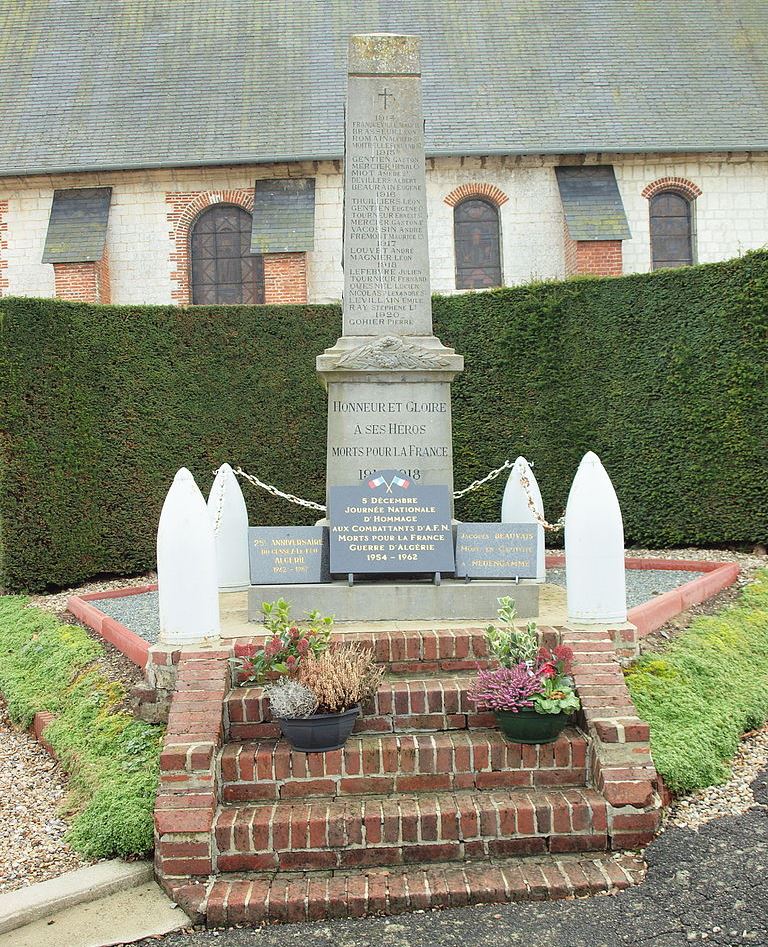 Oorlogsmonument Quincampoix-Fleuzy