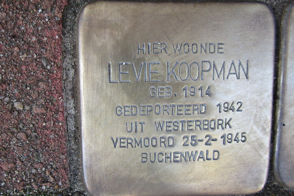 Stolpersteine Vrolikstraat 100 #2