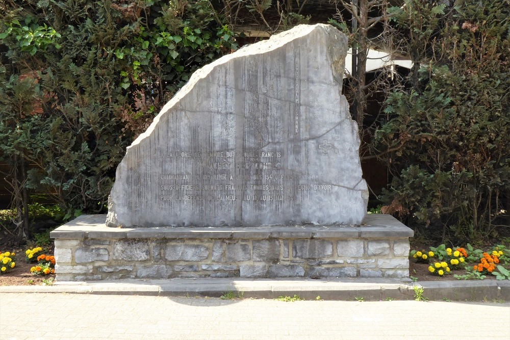 Memorial Colonel Jean Tachet des Combes Yvoir #1