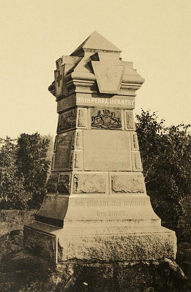 98th Pennsylvania Volunteer Infantry Regiment Monument #1