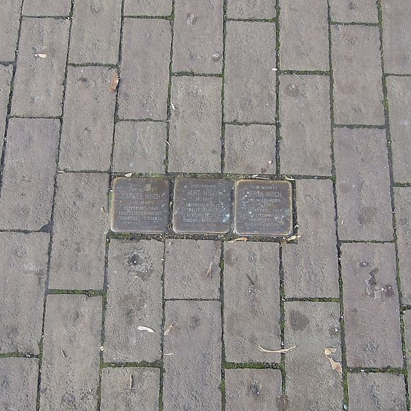 Stolpersteine Burgstrae 17 #1