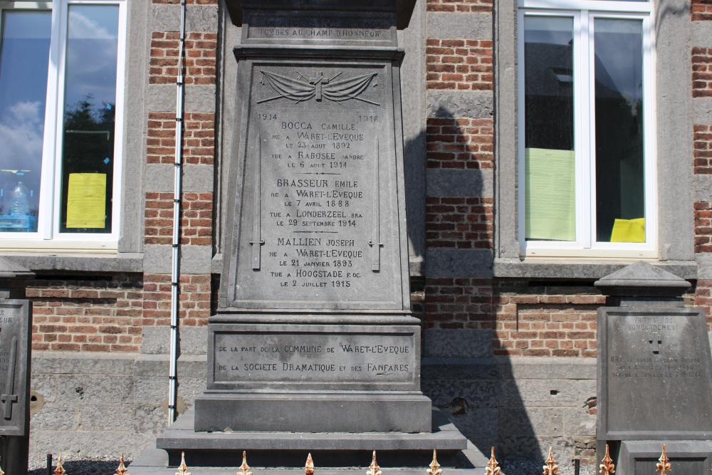 War Memorial Waret-l'Évêque #3