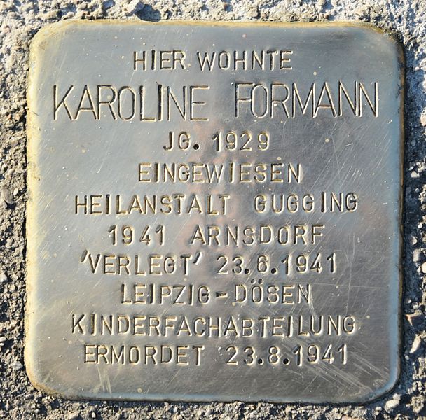 Stolperstein Flugfeldgrtel 15 #1